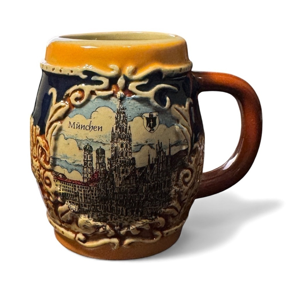 Vintage Kleiber Germany Ceramic Beer Stein Mug – Handcrafted Collectible